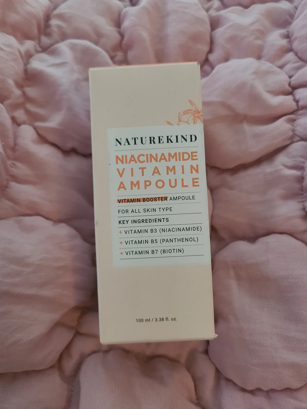 NATUREKIND Niacinamide Vitamin Ampoule, Korean skincare